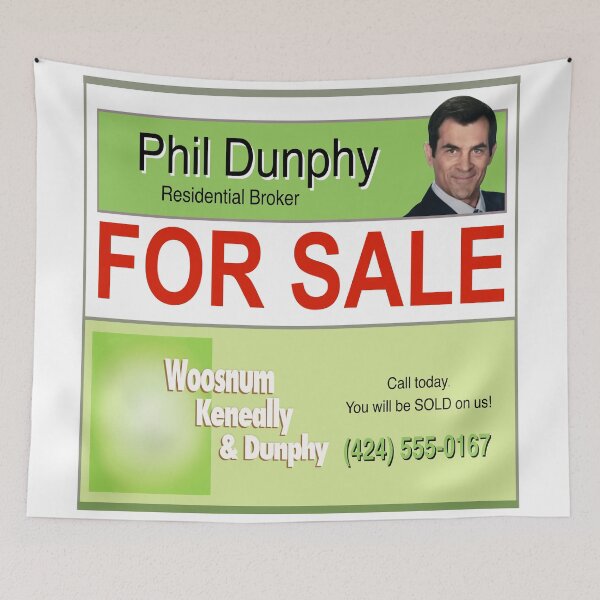 Item preview, Phil Dunphy Real Estate For Sale Sign designed and sold by sjwat.