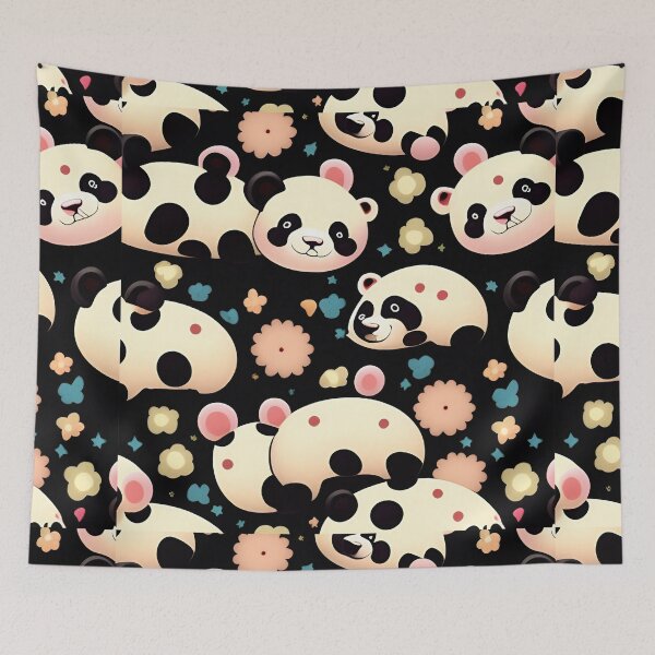 Item preview, Panda Pals: Adorable Illustrations of Playful Pandas designed and sold by Sequence1.