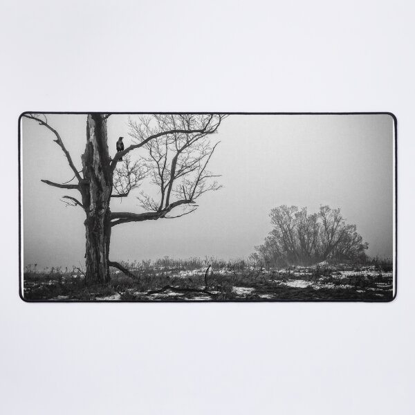 Item preview, Lone Tree In Fog BnW designed and sold by Robert Alsop.