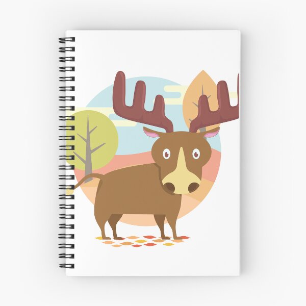 Item preview, Autumn Forest Animal of Elk designed and sold by SceneryStudio.