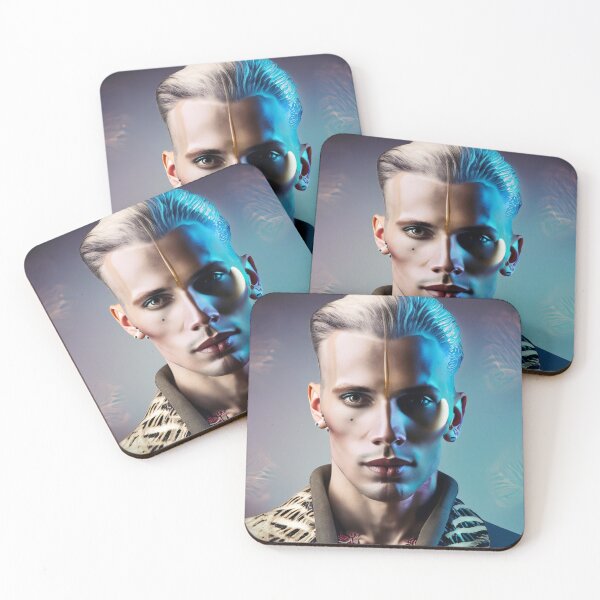 Item preview, Portrait with two colors designed and sold by jsebouvi.