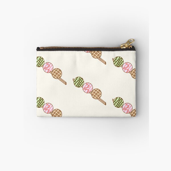 Item preview, Cute strawberry, mint, and chocolate glazed mochi on a stick sticker designed and sold by DozyJov.
