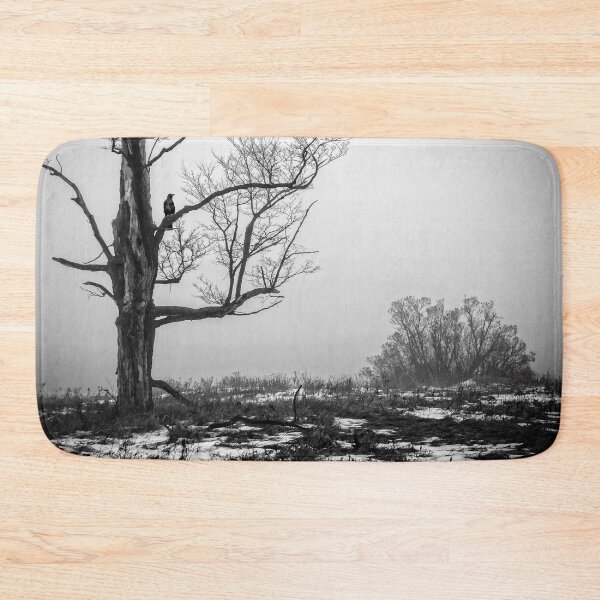 Item preview, Lone Tree In Fog BnW designed and sold by Robert Alsop.