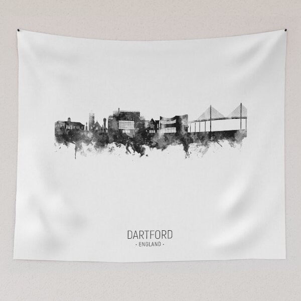 Item preview, Dartford England Skyline designed and sold by ArtPrints.