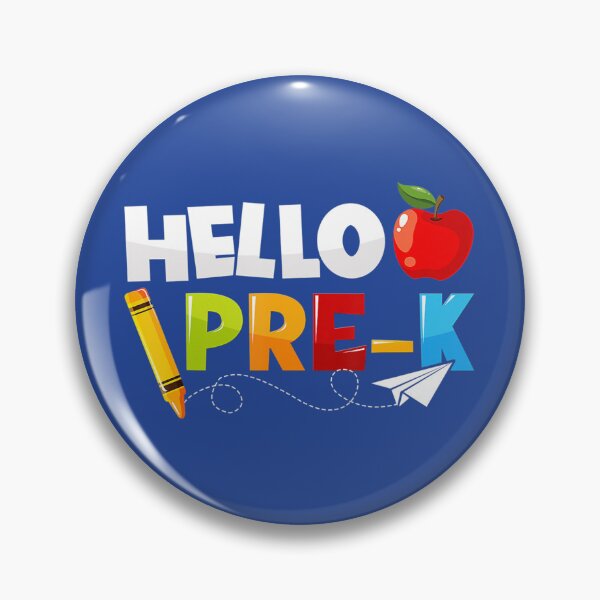 Item preview, Hello Pre-k Back To School Preschool 	 	 Kids Teacher 	 	 designed and sold by dlqasxpjfbu12.