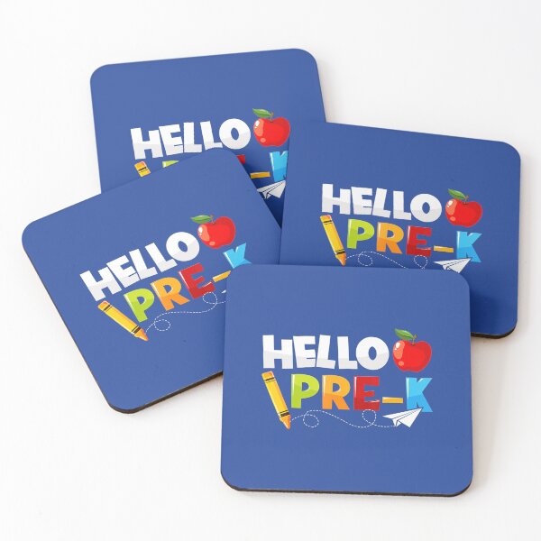Item preview, Hello Pre-k Back To School Preschool 	 	 Kids Teacher 	 	 designed and sold by dlqasxpjfbu12.
