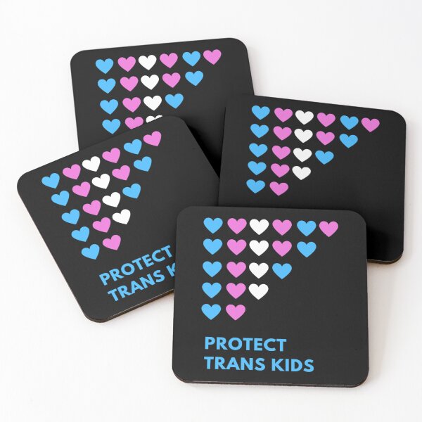 Item preview, Protect Trans Kids- Hearts  designed and sold by wardkathleen8.