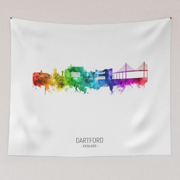 Item preview, Dartford England Skyline designed and sold by ArtPrints.