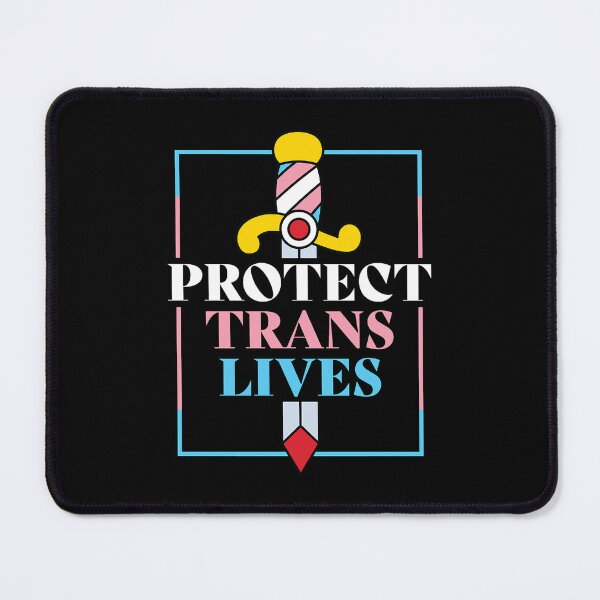 Item preview, Protect Trans Lives Trans Pride Dagger designed and sold by wardkathleen8.