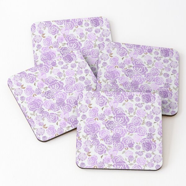 Item preview, Roses pattern - violet designed and sold by Nira-Bar.