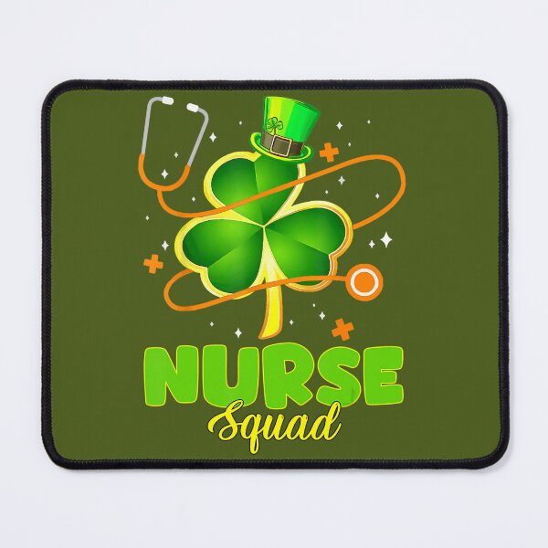 Item preview, Funny Stethoscope Shamrock Nurse Squad St Patrick Day designed and sold by ayvypauu48.