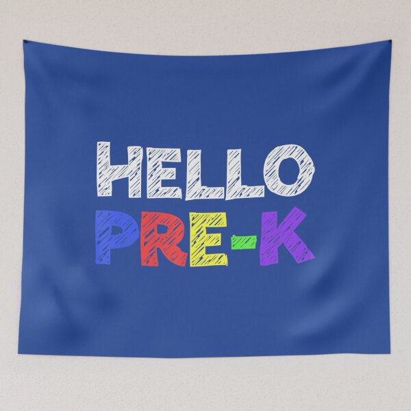 Item preview, Hello Pre-K Back to School Preschool Teacher Student Kids 	 	 designed and sold by dlqasxpjfbu12.