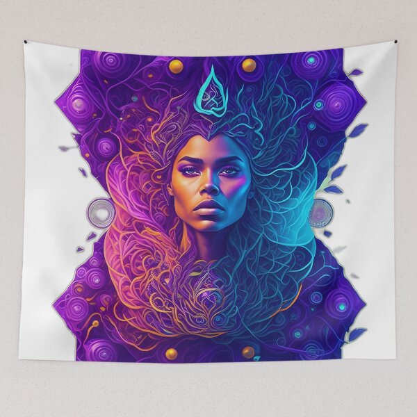 Item preview, purple oracle designed and sold by Transelasticart.