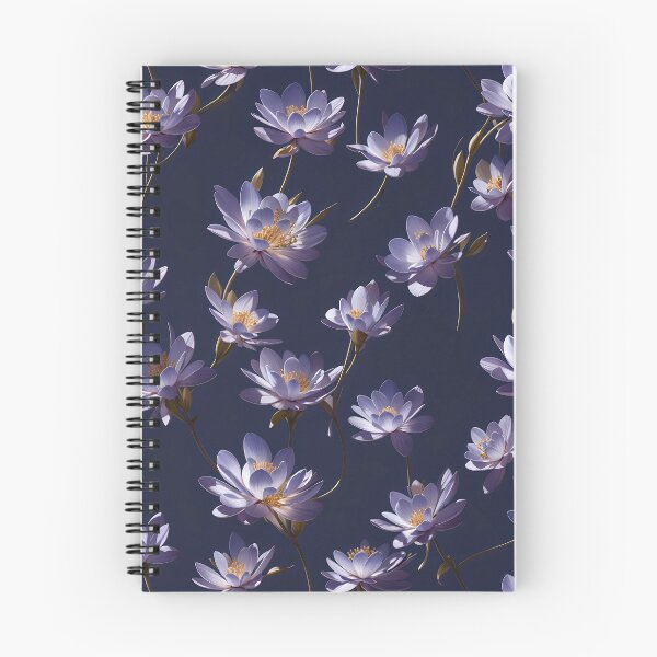 Item preview, Patrones florales sin fisuras de flor violeta designed and sold by YPSimon.