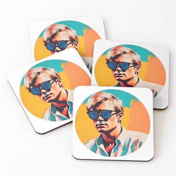 Item preview, Hello Summer: Vintage Pop Art Inspired Gentleman in Sunglasses Embracing Summer Vibes designed and sold by Evelyn  Carter.