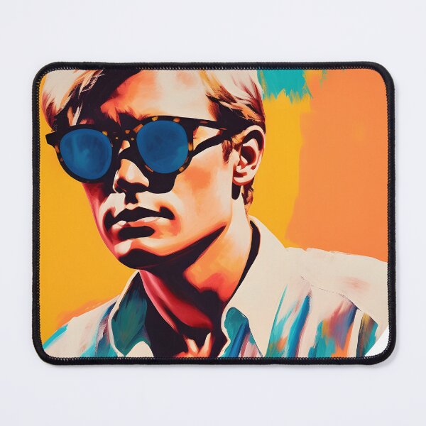 Item preview, Hello Summer: Vintage Pop Art Inspired Gentleman in Sunglasses Embracing Summer Vibes designed and sold by Evelyn Carter.