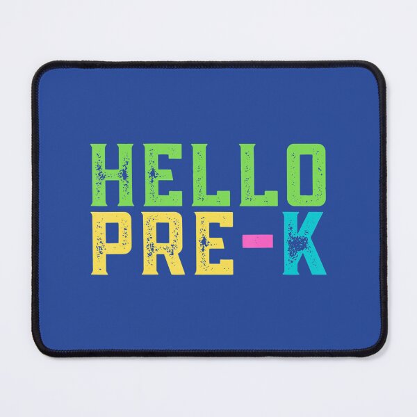 Item preview, Hello Pre-K Back To School Teacher Student designed and sold by dlqasxpjfbu12.