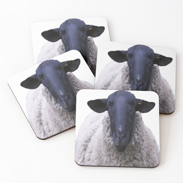 Item preview, Brown sheep with black head taking pictures designed and sold by ClaraPer499.