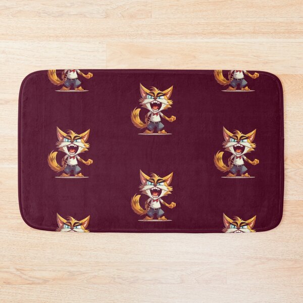 Item preview, Crazy Cat with Bared Teeth designed and sold by Visual-Elixir.