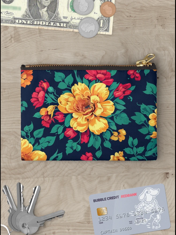 Thumbnail 3 of 4, Zipper Pouch, Flowerbed IIII designed and sold by RKDDesigns.