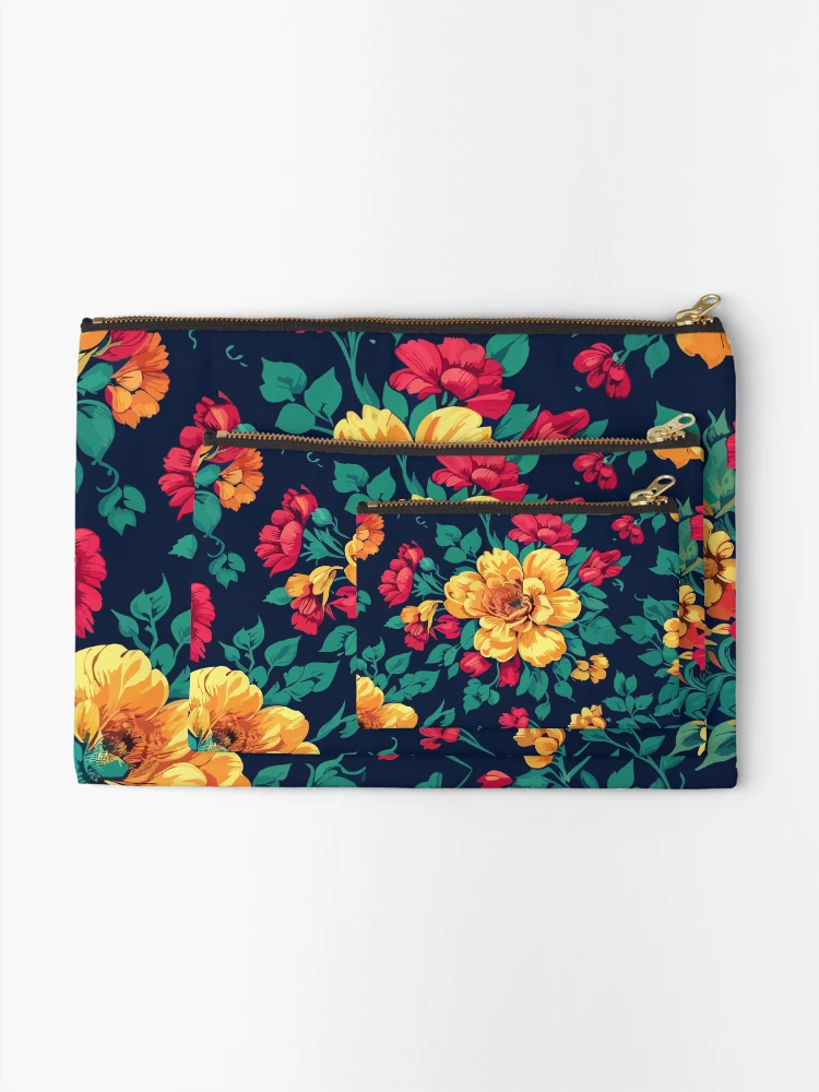 Thumbnail 2 of 4, Zipper Pouch, Flowerbed IIII designed and sold by RKDDesigns.