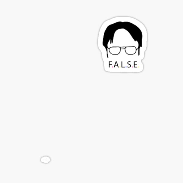 Item preview, Dwight Schrute False - Dwight Schrute False gifts for mom - Dwight Schrute False gifts for dad - Dwight Schrute False gifts - Dwight Schrute False gifts for sister designed and sold by TimothyMoore12.