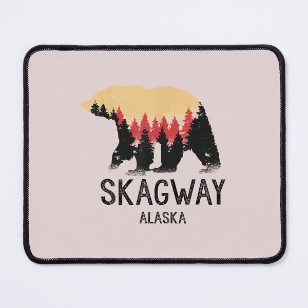 Item preview, Skagway Alaska Vintage Grizzly Bear Nature Souvenir Gift  designed and sold by PaulDCepeda.