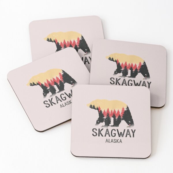Item preview, Skagway Alaska Vintage Grizzly Bear Nature Souvenir Gift  designed and sold by PaulDCepeda.