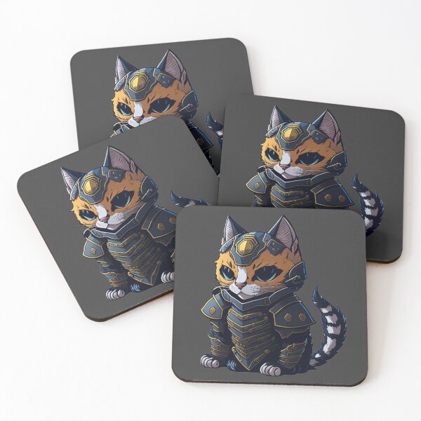 Item preview, Cat in Armor Art designed and sold by YrtemmyS.