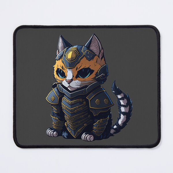 Item preview, Cat in Armor Art designed and sold by YrtemmyS.