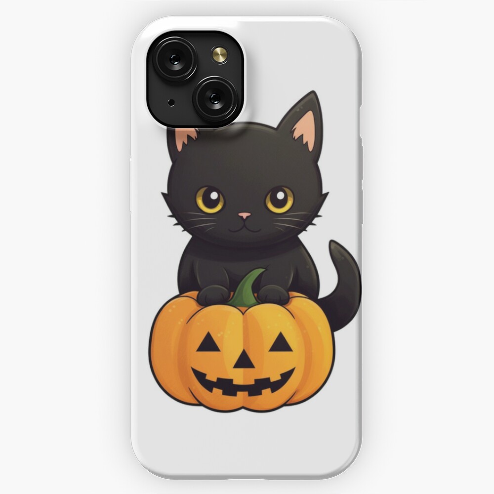 Halloween Cat Sticker for iOS & Android
