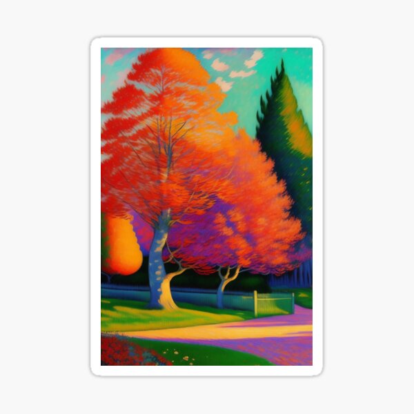 Item preview, Painting Tree with very defined and thick lines Toulous designed and sold by Owee4510.