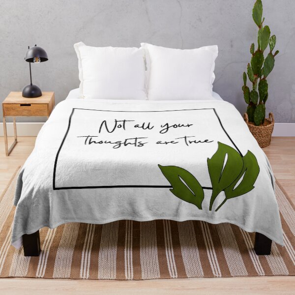 Item preview, Not All Your Thoughts Are True designed and sold by OneCreativeBee.