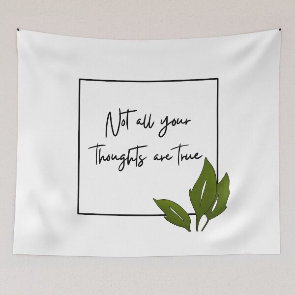 Item preview, Not All Your Thoughts Are True designed and sold by OneCreativeBee.