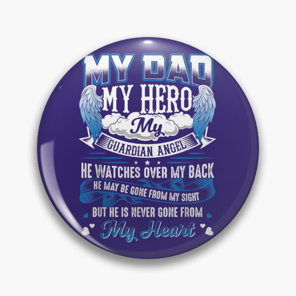 Item preview, Dad My Guardian Angel Watches Over My Back Missing Memorial 		 designed and sold by icnjdzcenwa75.