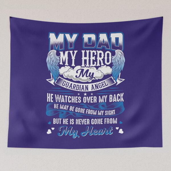 Item preview, Dad My Guardian Angel Watches Over My Back Missing Memorial 		 designed and sold by icnjdzcenwa75.