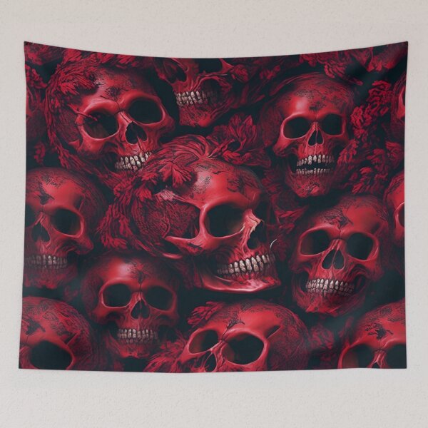 Item preview, Bloody Skull Pattern designed and sold by Themiror.