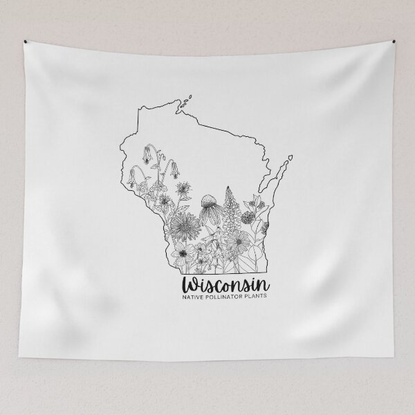 Item preview, Wisconsin Pollinator Plants designed and sold by OneCreativeBee.