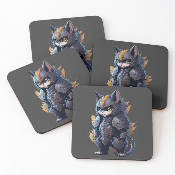 Item preview, Cat in Armor Art designed and sold by YrtemmyS.