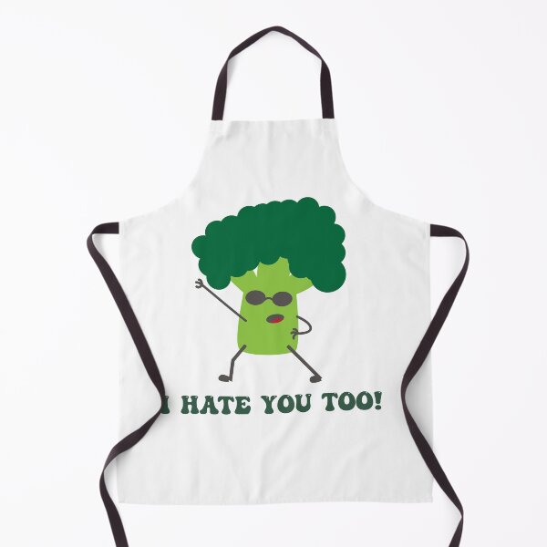 Item preview, Funny Broccoli I Hate You Too Design designed and sold by IslandGirlArt.