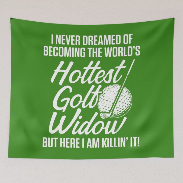 Item preview, Golf Widow Wife Hottest Golfer Funny Golfing 		 designed and sold by rdhjrbgiujr39.