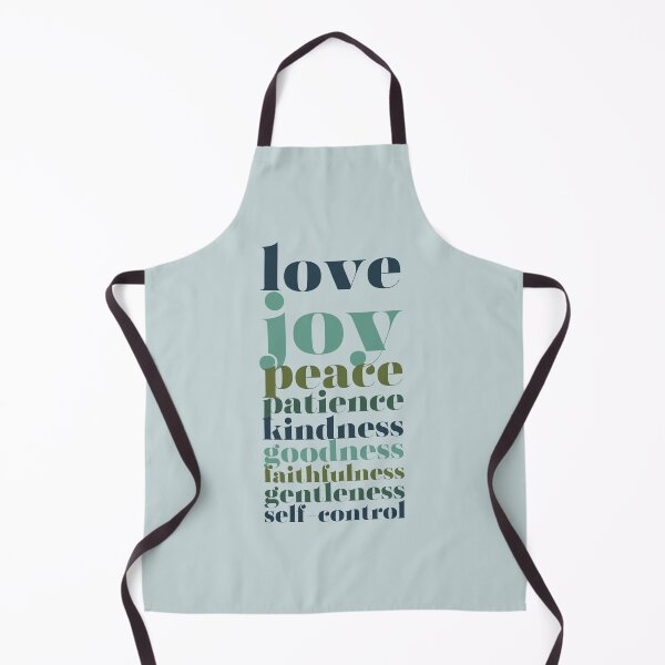Item preview, Fruits of the Spirit - retro cool colors - bible verse designed and sold by Firmly Planted Prints.