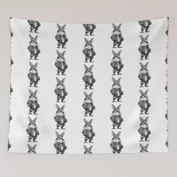 Item preview, rebel rabbit designed and sold by BaliamShop.