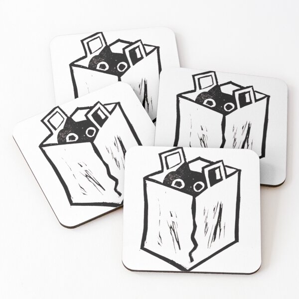 Item preview, cat in bag designed and sold by Pindocchio.