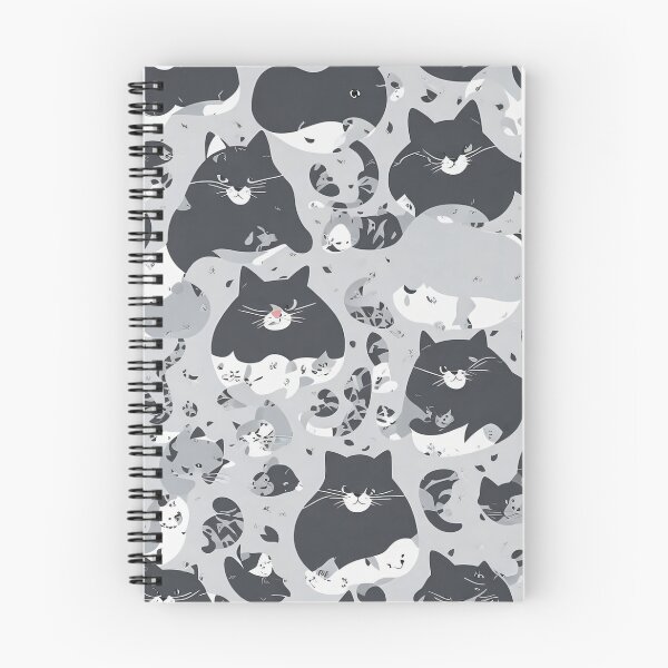 Item preview, Chonky Cats Seamless Patterns: Whimsical and Symmetrical Designs designed and sold by cocomikozza.