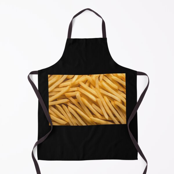 Item preview, French fries as background, fried potato sticks, golden fries, roasted potatoes, finger chips, french fries texture, frites. Fast food, junk street food designed and sold by Magryt.