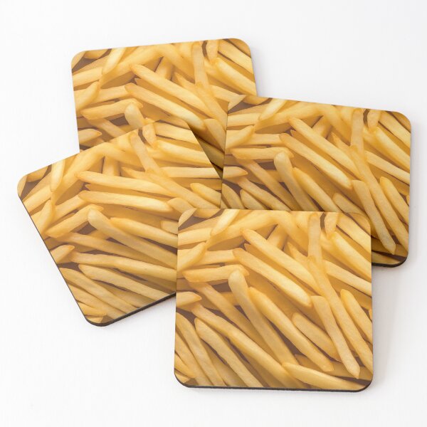 Item preview, French fries as background, fried potato sticks, golden fries, roasted potatoes, finger chips, french fries texture, frites. Fast food, junk street food designed and sold by Magryt.