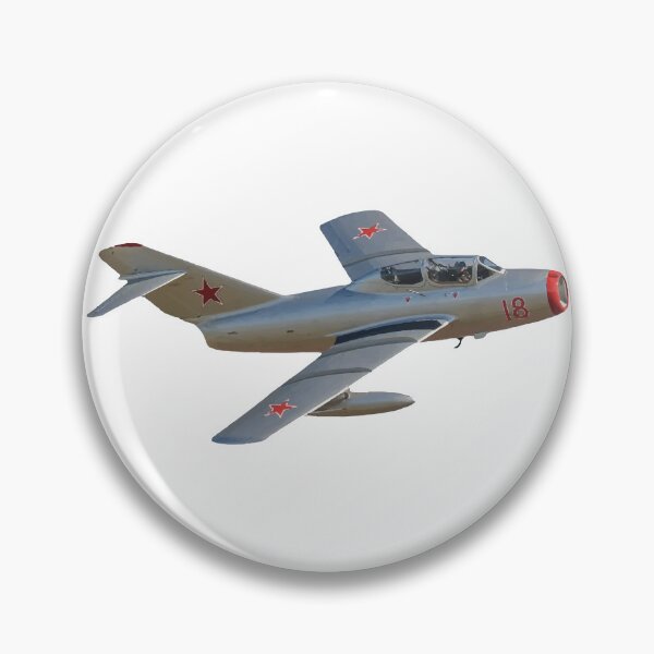 Item preview, Mikoyan Gurevich MiG 15 FAGOT Fighter Jet turning right Russian Air Force 1947 designed and sold by AfterburnerOne.