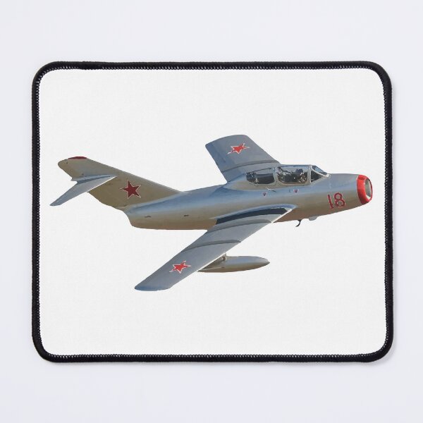 Item preview, Mikoyan Gurevich MiG 15 FAGOT Fighter Jet turning right Russian Air Force 1947 designed and sold by AfterburnerOne.