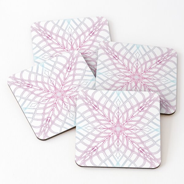 Item preview, Pink and Blue Abstract Pattern designed and sold by Shy Introvert Tales.